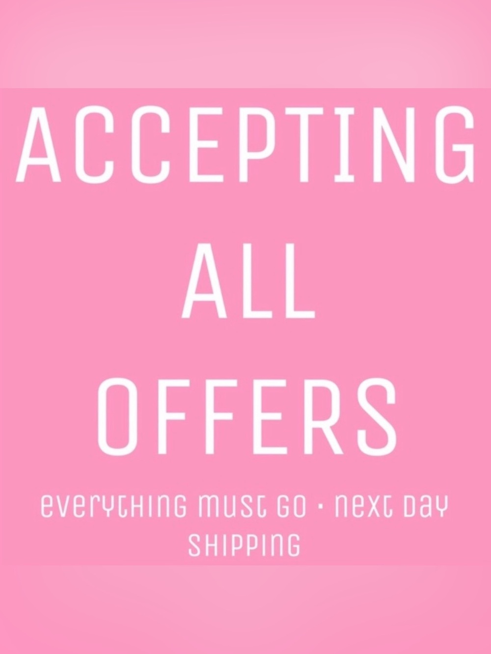MAKE OFFER NEED EVERYTHING CLEAR OUT!!